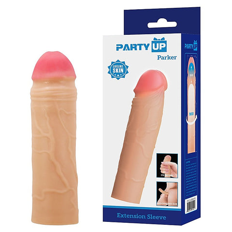 PARKER 2 Inch Penis Extender Sleeve by Party Up