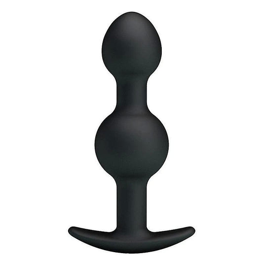 JAMES Beaded Silicone Butt Plug by Party Up