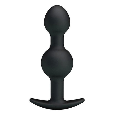 JAMES Beaded Silicone Butt Plug by Party Up