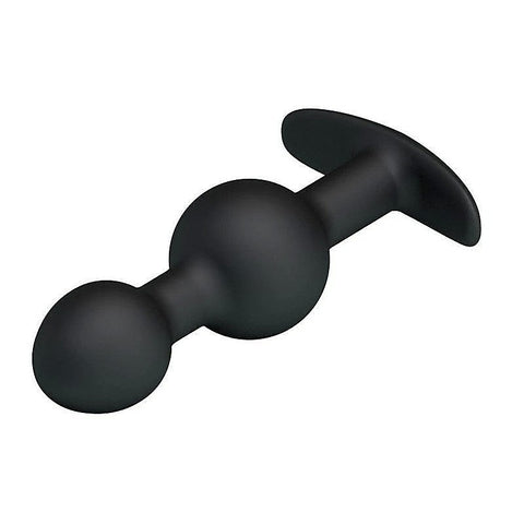 JAMES Beaded Silicone Butt Plug by Party Up