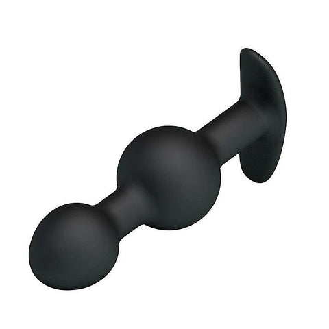 JAMES Beaded Silicone Butt Plug by Party Up