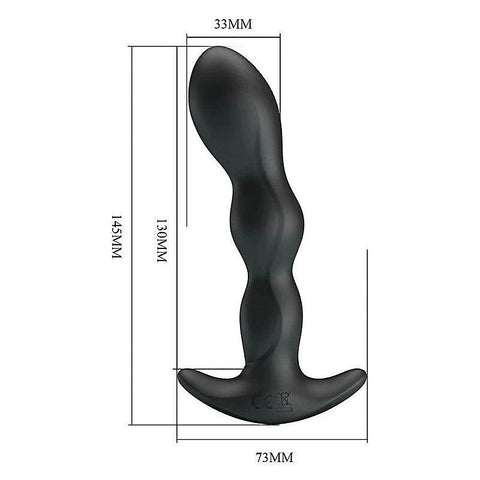 JIM USB Rechargeable Vibrating Butt Plug by Party Up