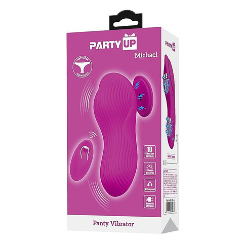 MICHAEL Wireless Remote Control Panty Vibrator by Party Up