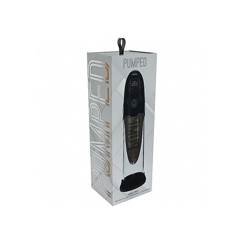 PUMPED AI-Enabled Submersible Auto Penis Pump by Shots Toys