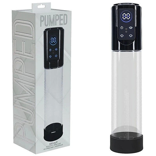 PUMPED MegaLift Automatic Mens Penis Pump by Shots Toys