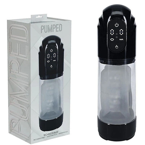 PUMPED TechnoThrust Rechargeable Auto Masturbator