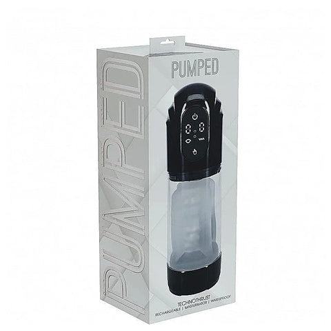 PUMPED TechnoThrust Rechargeable Auto Masturbator