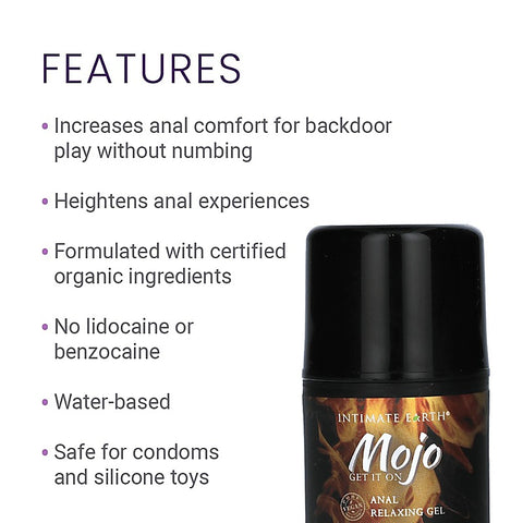 MOJO Clove Oil Anal Relaxing Gel by Intimate Earth
