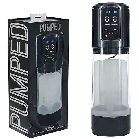 PUMPED UltraLift Rechargeable Auto Masturbator by Shots Toys