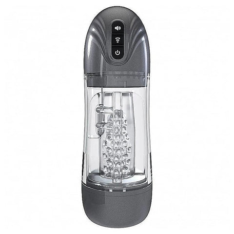 PUMPED SonicPull Vibrating Auto Masturbator by Shots Toys