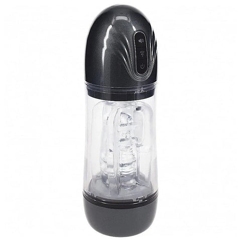 PUMPED SonicPull Vibrating Auto Masturbator by Shots Toys