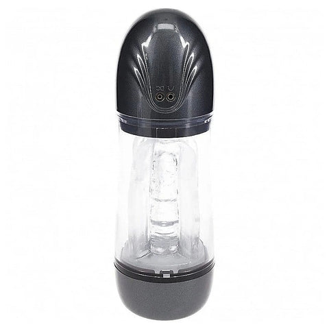 PUMPED SonicPull Vibrating Auto Masturbator by Shots Toys