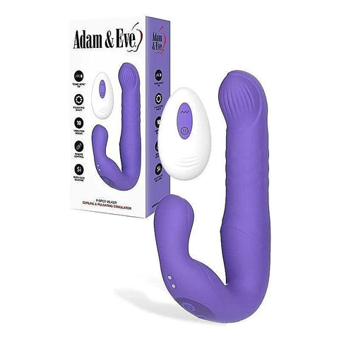 P-Spot Milker Pulsating Prostate Massager by Adam & Eve