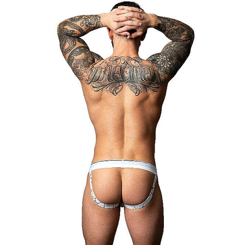 Male Power Marble Print Jock Strap by Magic Silk