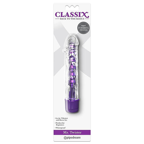 Mr. Twister Multi Functions Vibrating Dildo