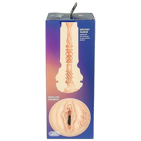 Feel Britney Amber PowerBlow Compatible Stroker by Kiiroo