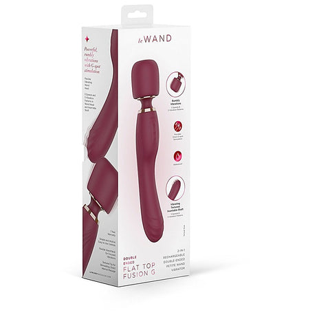 Flat Top Fusion G Body Wand Massager by Le Wand
