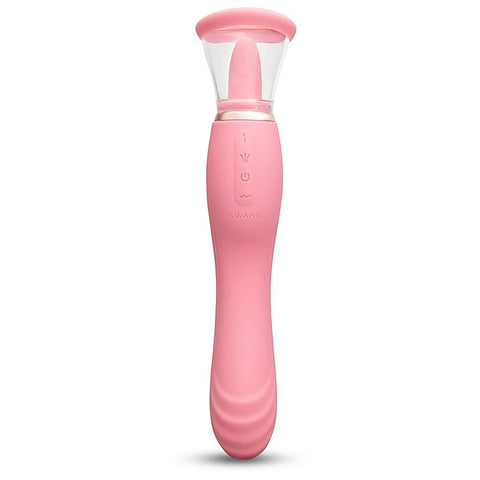 Lick Double Ended Vibrator with Licking Tongue by Le Wand