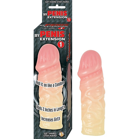 My Stretchy Male Penis Extension 1 by Nasstoys