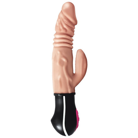 Natural Realskin Hot Cock Rotating Thrusting Dildo