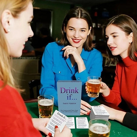 Drink If Taboo Version Adult Party Game by Kheper Games