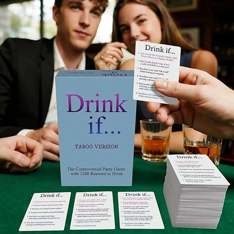 Drink If Taboo Version Adult Party Game by Kheper Games