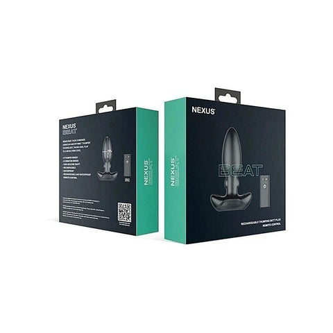 Nexus BEAT Rechargeable Thumping Butt Plug by Nexus