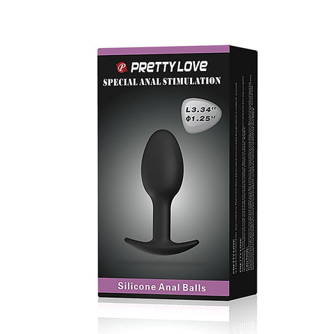 Pretty Love Silicone Anal Balls Butt Plug by Baile
