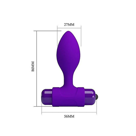 Pretty Love 10 Functions Vibrating Butt Plug by Baile