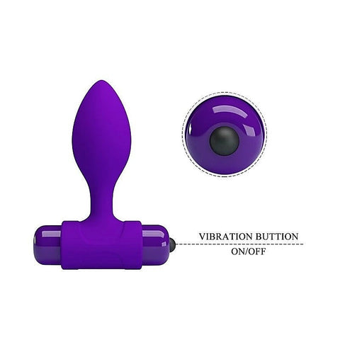 Pretty Love 10 Functions Vibrating Butt Plug by Baile
