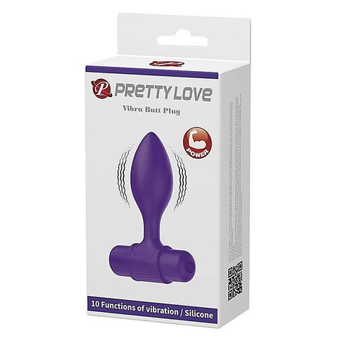 Pretty Love 10 Functions Vibrating Butt Plug by Baile
