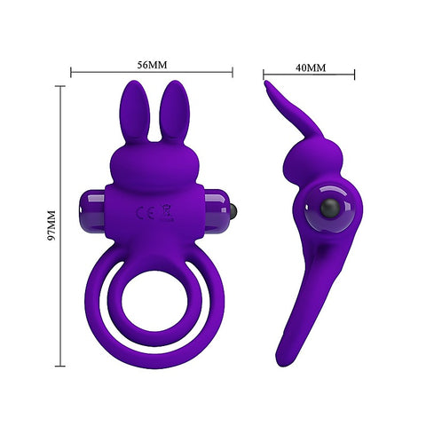 Pretty Love 10 Functions Silicone Vibrant Penis Ring III