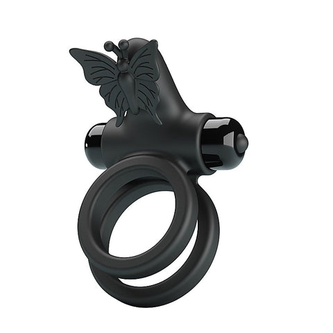 Vibrating Passionate Silicone Cock Ring IX by Baile