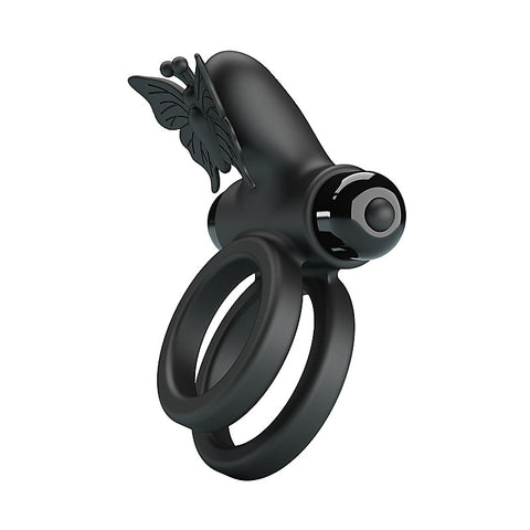 Vibrating Passionate Silicone Cock Ring IX by Baile