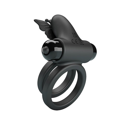 Vibrating Passionate Silicone Cock Ring IX by Baile
