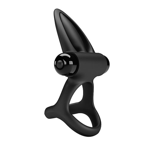 10 Functions Stretchy & Vibrating Cock Ring by Baile
