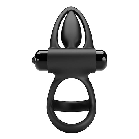 10 Functions Stretchy & Vibrating Cock Ring by Baile