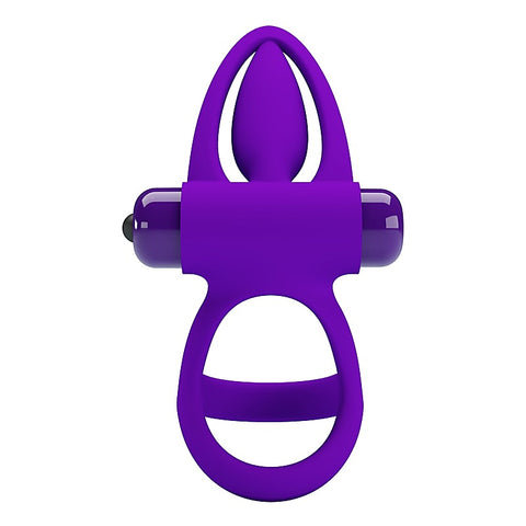 10 Functions Stretchy & Vibrating Cock Ring by Baile