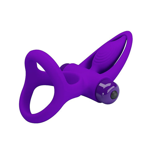 10 Functions Stretchy & Vibrating Cock Ring by Baile