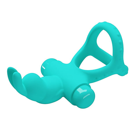 Passionate Figgy Vibrating Male Cock Ring by Baile