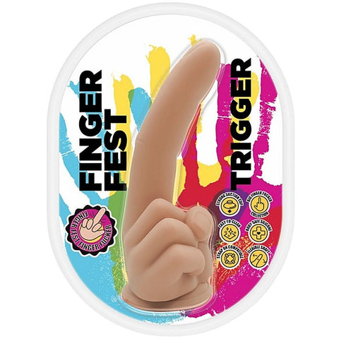 Trigger Finger Shape Realistic Dong by Hott Products