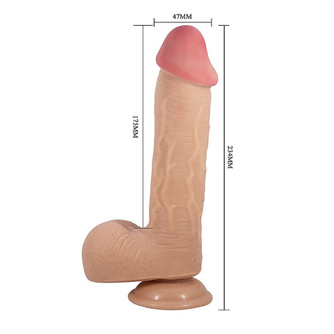 Pretty Love Emeka 9.2 Inches Waterproof Realistic Dong