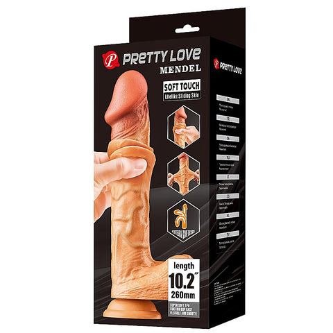 Mendel 10.2 Inches Suction Base Bendable Dong by Baile
