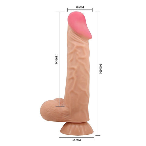 Pretty Love Orton 9.4 Inch Waterproof Realistic Dildo