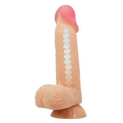 Lisle 8.1 Inches Bendable Realistic Dong by Baile
