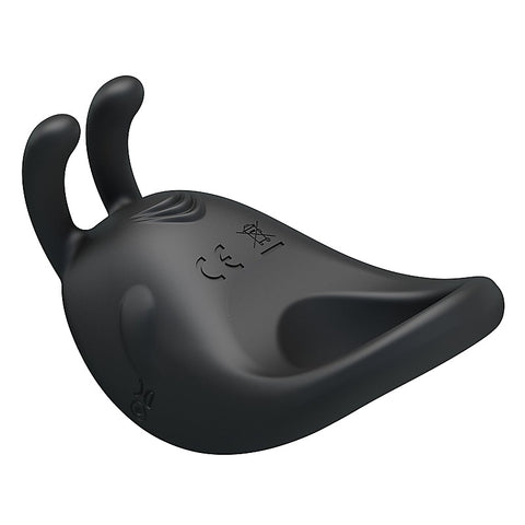 Pretty Love Rechargeable Rabbit Vibrator Cockring by Baile