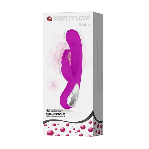 Pretty Love Webb Rechargeable Rabbit Vibrator by Baile