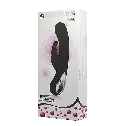 Pretty Love Webb Rechargeable Rabbit Vibrator by Baile