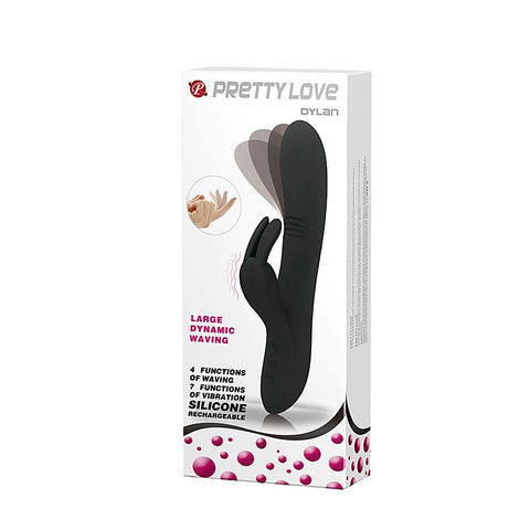 Pretty Love Dylan USB Rechargeable Silicone Rabbit Vibe