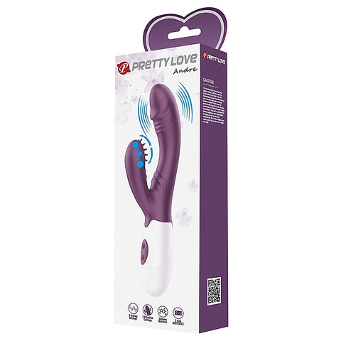 Andre Silicone Dual Rabbit Stimulator by Baile